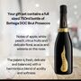 Vino Coco 70th Birthday Bottega Prosecco And Slate Coaster Gift Set, thumbnail 2 of 8