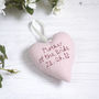 Personalised Hanging Heart Bride To Be Gift, thumbnail 8 of 12