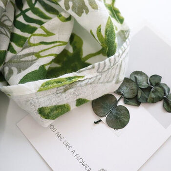 Extra Large Jungle Cotton Muslin, 2 of 4