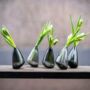Tumbling Vase H12 D10 Cm Smoke Glass, thumbnail 6 of 6