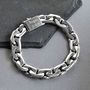 Sterling Silver Jackson Link Bracelet, thumbnail 1 of 5