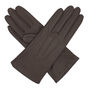 Mabel. Women's Warm Lined Leather Gloves, thumbnail 3 of 7