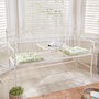 Large Cream Companion Bench Seat With Table, thumbnail 8 of 11