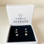 Sterling Silver Under The Sea Stud Earrings Set, thumbnail 2 of 3