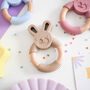 Easter Bunny Teething Toy, thumbnail 6 of 6