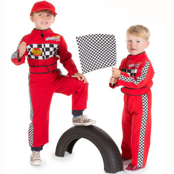 Personalised Racing Driver Costume, 4 of 6