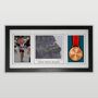 Personalised Great North Run Medal And Map Display Frame – Great North Runner Gift, thumbnail 9 of 9