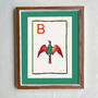 'B' For Bird Alphabet Limited Edition Print, thumbnail 1 of 4