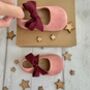 Rosa Suede Baby Shoes With Keepsake Box, thumbnail 3 of 6