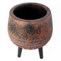 Large Composite Brown / Black Planter With Stand, thumbnail 3 of 7