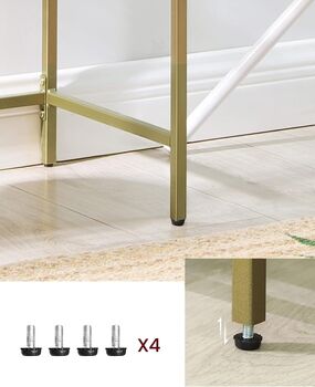 Modern Tempered Glass Console Table, 7 of 7