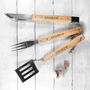 Personalised Engraved BBQ Tools Set, thumbnail 3 of 8