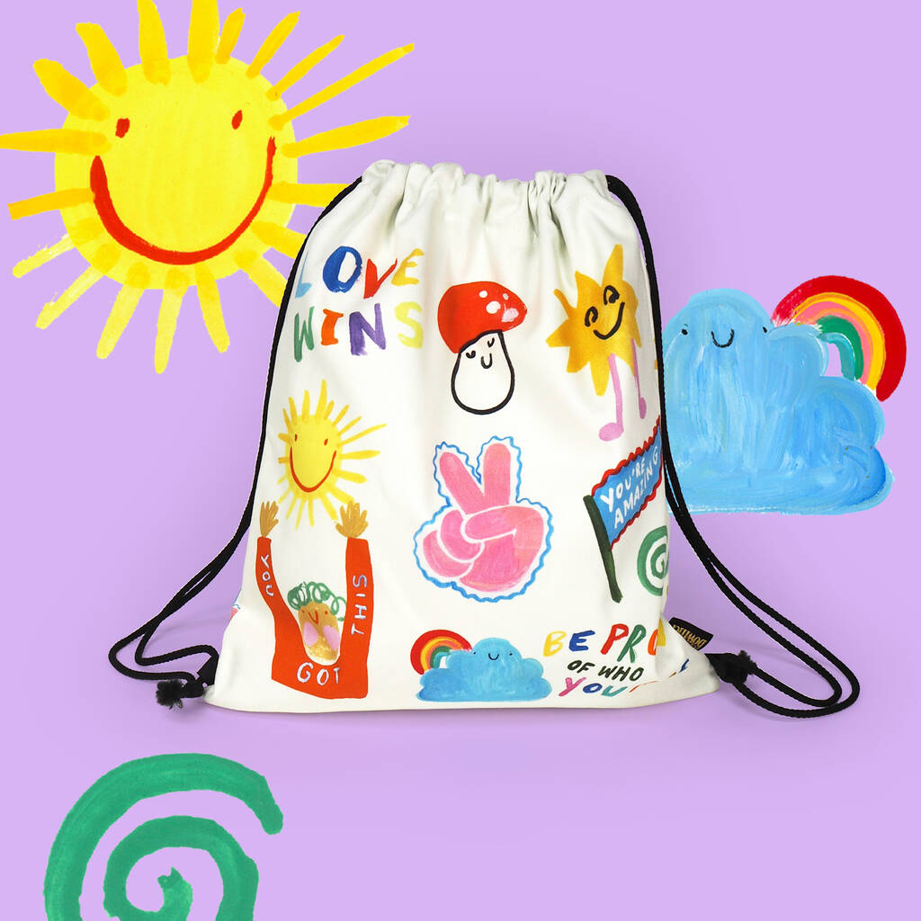 Doodles Personalised Kids Bag, 1 of 5