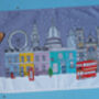 London Christmas Tea Towel, thumbnail 3 of 3