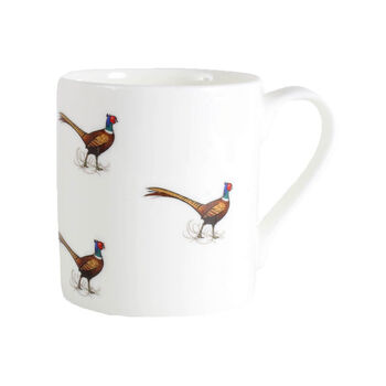 Pheasant Illustration Fine Bone China Mug, 2 of 3