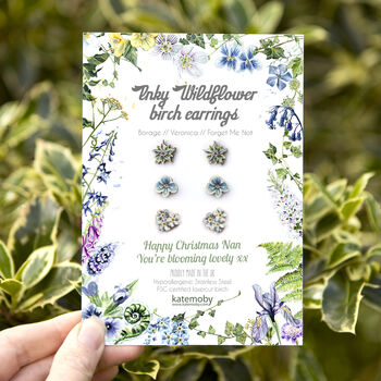 Curate Your Own Set Of Three Wildflower Stud Earrings, 11 of 11