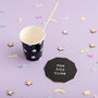 Black And Holographic Pop, Fizz, Clink Party Cups, thumbnail 2 of 2