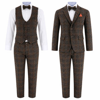 Matteo Boys Seven Piece Luxe Suit, 7 of 9