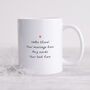 Personalised Mug 'Mentor Is A Work Of Heart', thumbnail 2 of 3