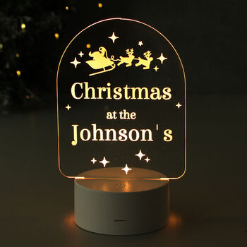 Personalised Free Text Christmas LED Light, 11 of 12