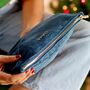 Personalised Velvet Sustainable Make Up Bag, thumbnail 2 of 12