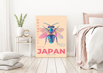 Japan Bee Art Print, 3 of 3