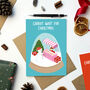 Snowman Snow Globe Christmas Card, thumbnail 1 of 3