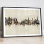 Stamford Skyline Cityscape Art Print, thumbnail 12 of 12