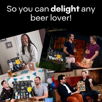 Lager Craft Beer Independent Gift Hamper, 6 of 8