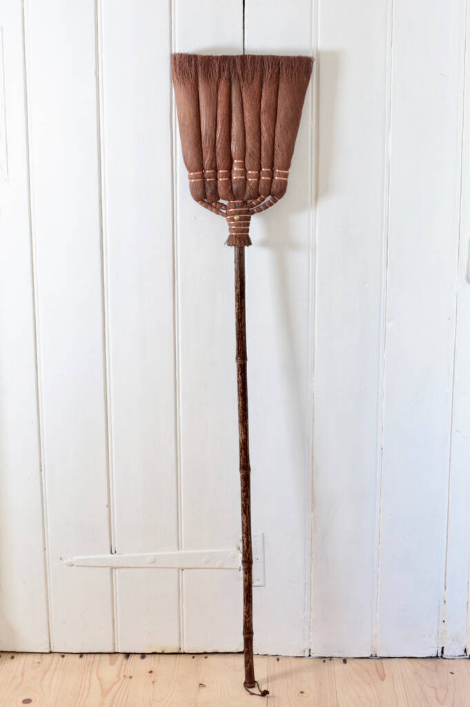 Handmade Japanese Palm Broom 125cm, 1 of 4
