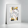 Personalised Construction Children's Nursery Framed Print, thumbnail 7 of 10
