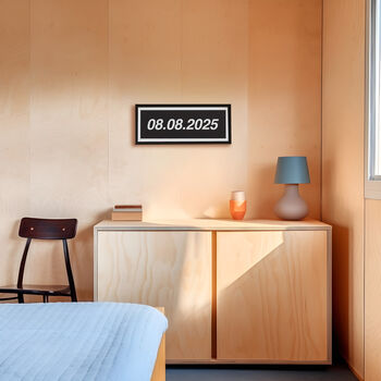 Personalised Date Print Oasis Style, 7 of 9