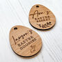 Engraved Wooden Personalised Easter Jar Label, thumbnail 9 of 11