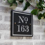Vintage Slate House Sign Choice Of Font, thumbnail 4 of 7