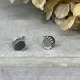 925 Sterling Silver Night And Day Studs, thumbnail 5 of 10