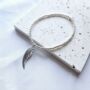 Sterling Silver Angel Wing Bracelet, thumbnail 1 of 3