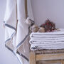 Personalised Handwoven Pure Cotton Bath Towel, thumbnail 8 of 10