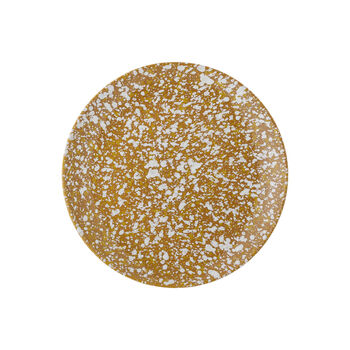 Yellow Speckled Glaze Plate, 3 of 3