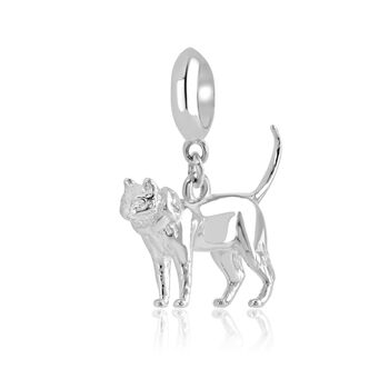 Standing Cat Charm Sterling Silver, 4 of 9