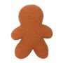 Gingerbread Man Boucle Christmas Cushion, thumbnail 4 of 4