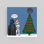 Star Wars Christmas Card, thumbnail 1 of 2