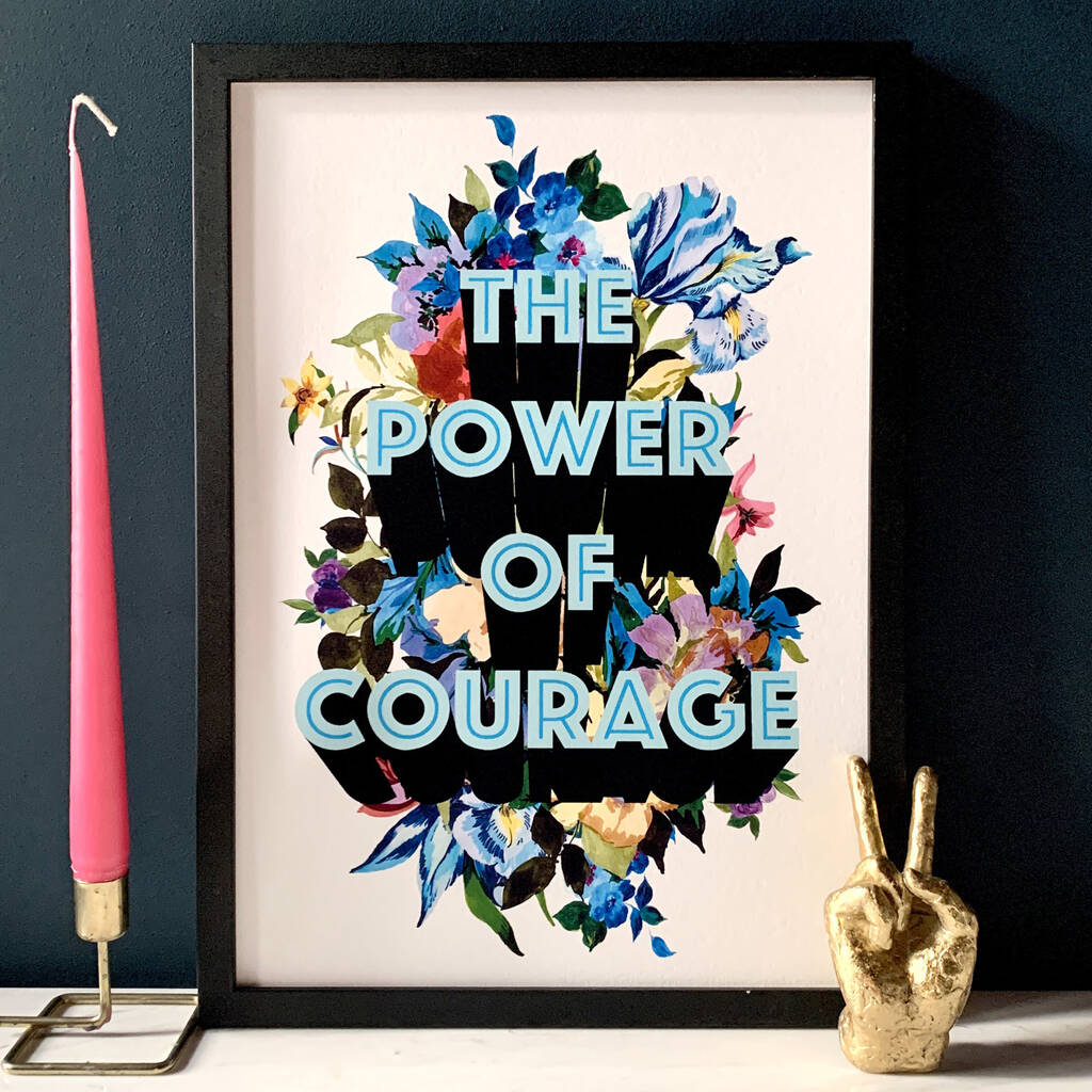 Giclée Fine Art 'The Power Of Courage' Print, 1 of 2