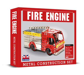 Make Your Own Fire Engine Metal Construction Set, 2 of 8