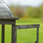 Aurielle Antique Silver Lantern, thumbnail 3 of 4