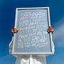 Dancing Queen Lyrics Print, Abba Poster, 16 Colour Options, thumbnail 1 of 10