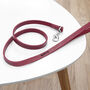 Personalised Classic Leather Dog Lead, thumbnail 2 of 12