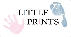 Little Prints Hand and Foot Print Logo