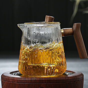 Glacier – Glass Teapot With Wood Handle, 2 of 8