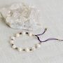 Amalfi Pearl Bracelet With Semi Precious Stones, thumbnail 5 of 12