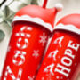 Personalised Santa Hat Cold Cups, thumbnail 4 of 5